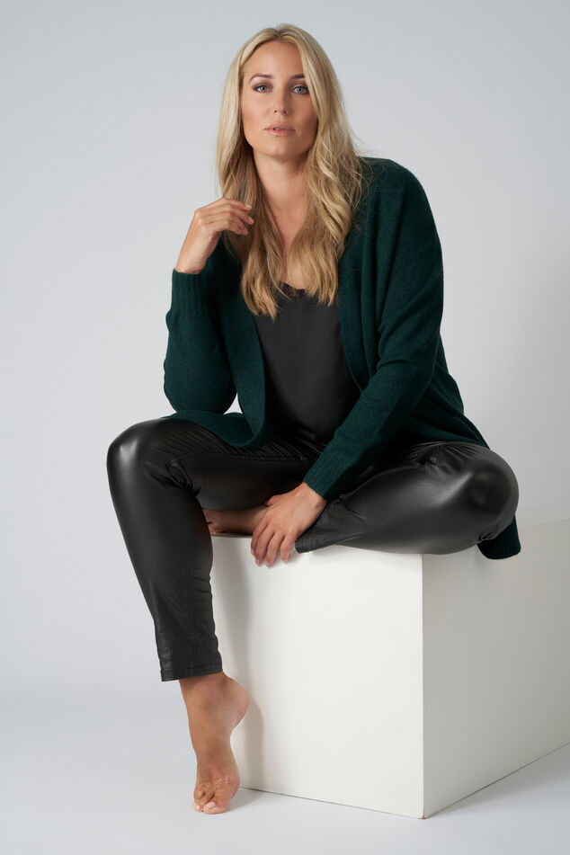 Lang openvallend vest image number 0