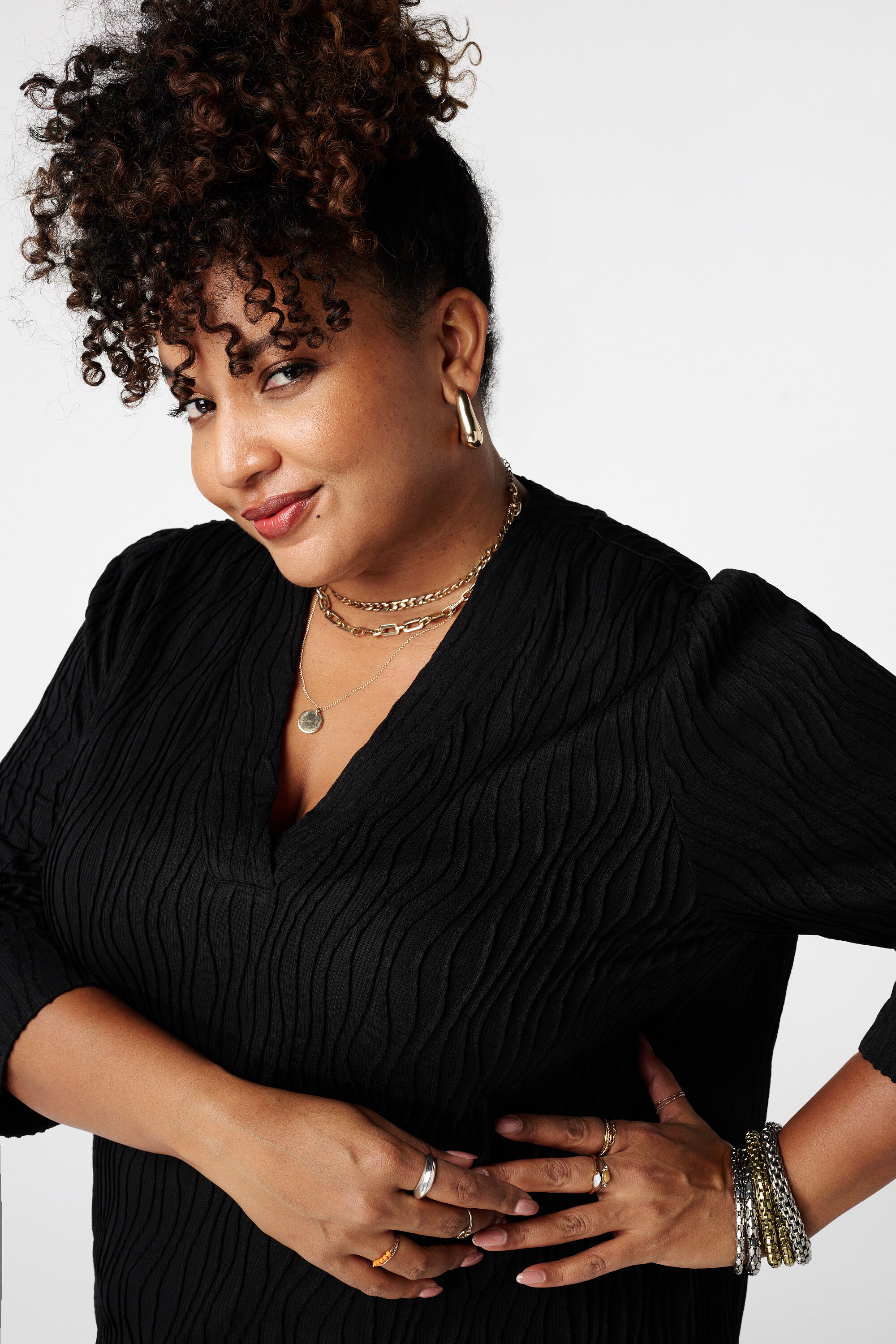 Haut avec structure ondul&eacute;e image number 4