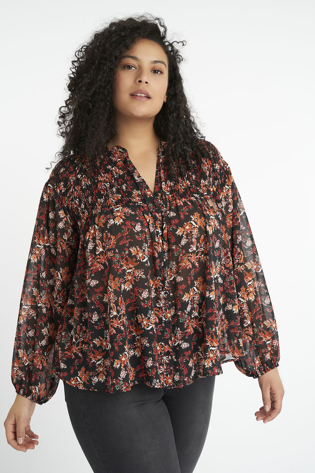 Blouse met print   image number 0
