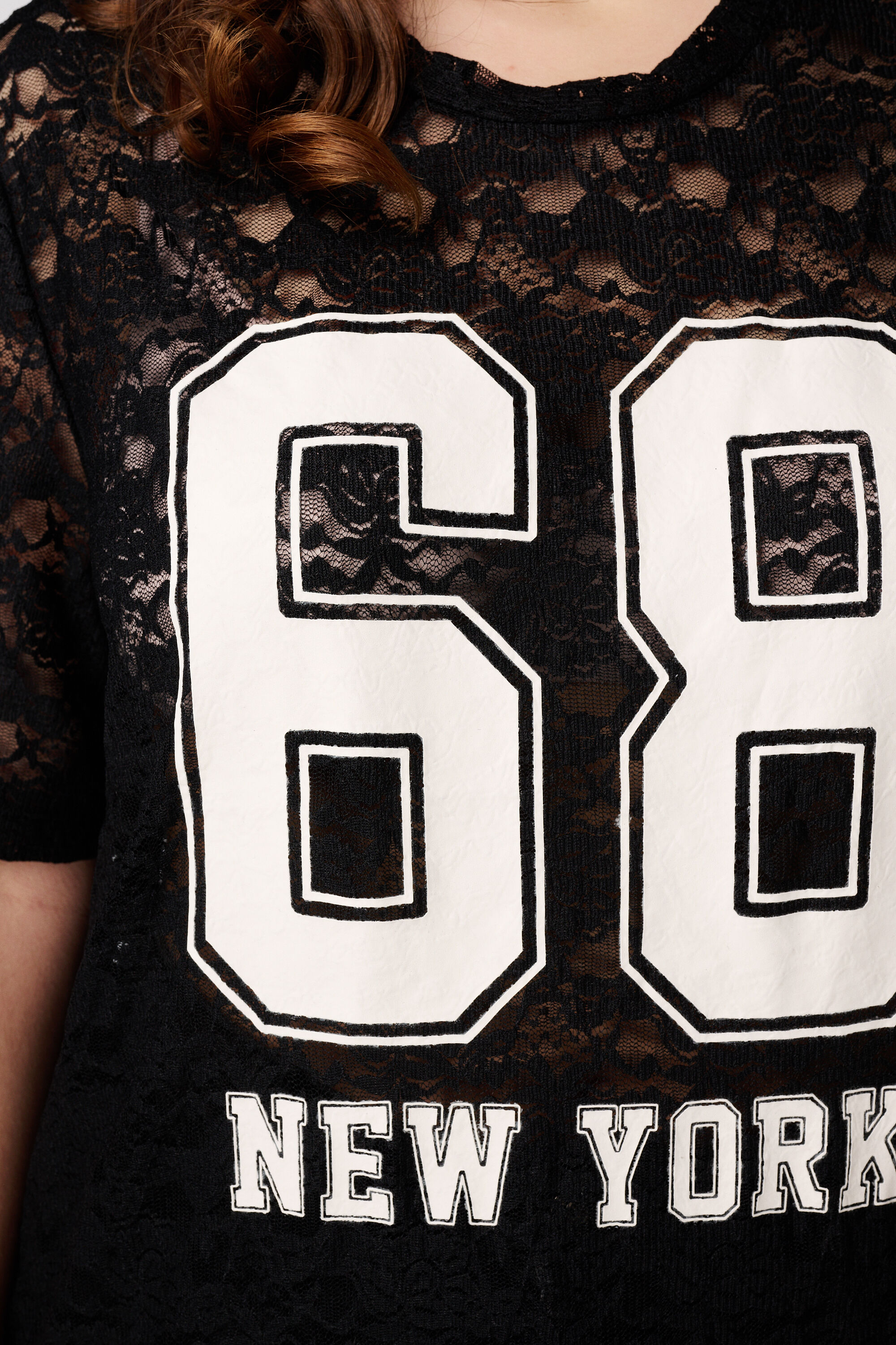 Sportief T-shirt van kant image number 6