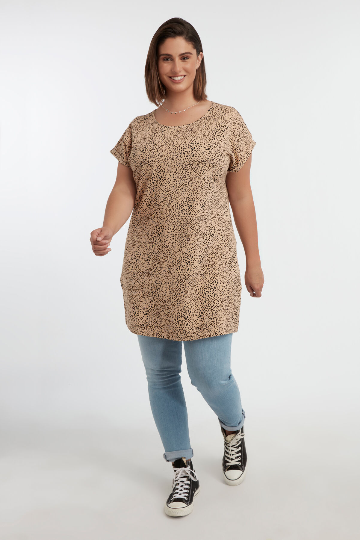 T-shirt long imprim&eacute; image number 5