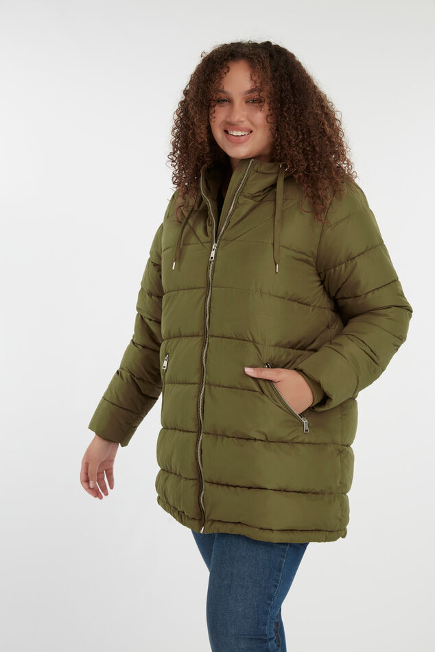 Veste matelassée à capuche  image number 6