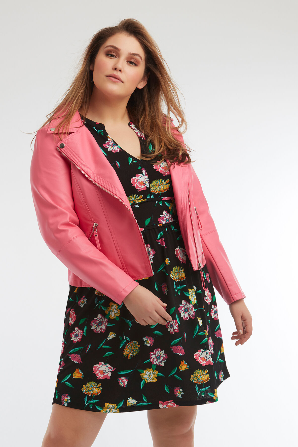 Veste motard en simili image number 4