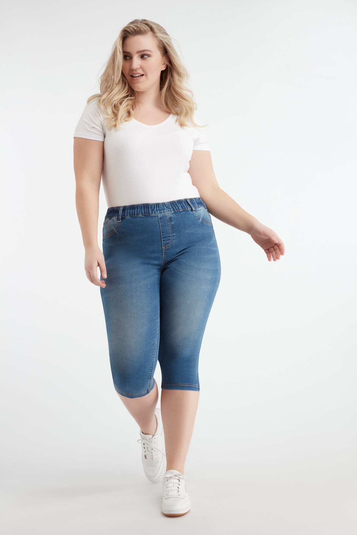 Slim fit 7/8 tregging POPPY image number 6