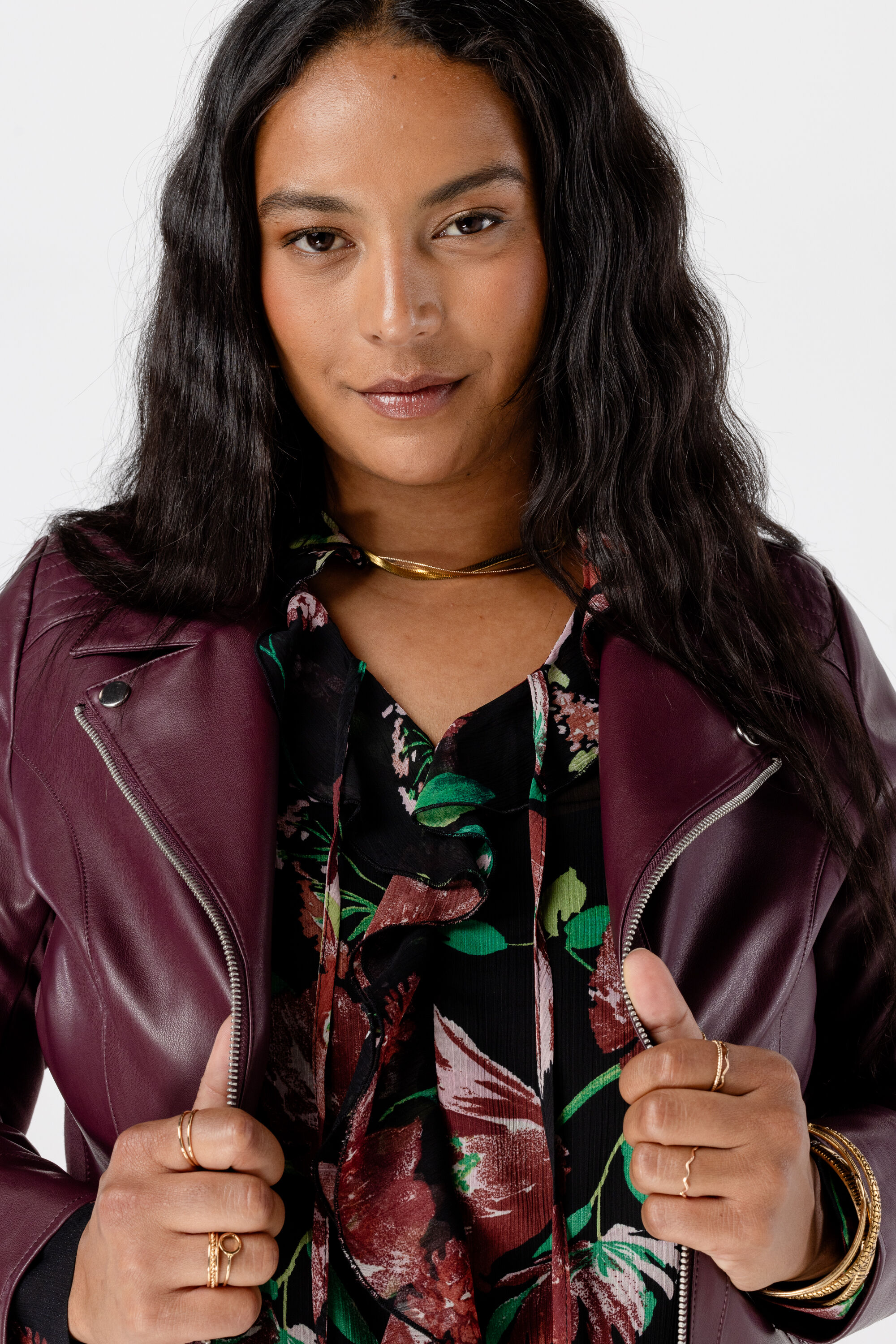 Bikerjasje van imitatieleer image number 5