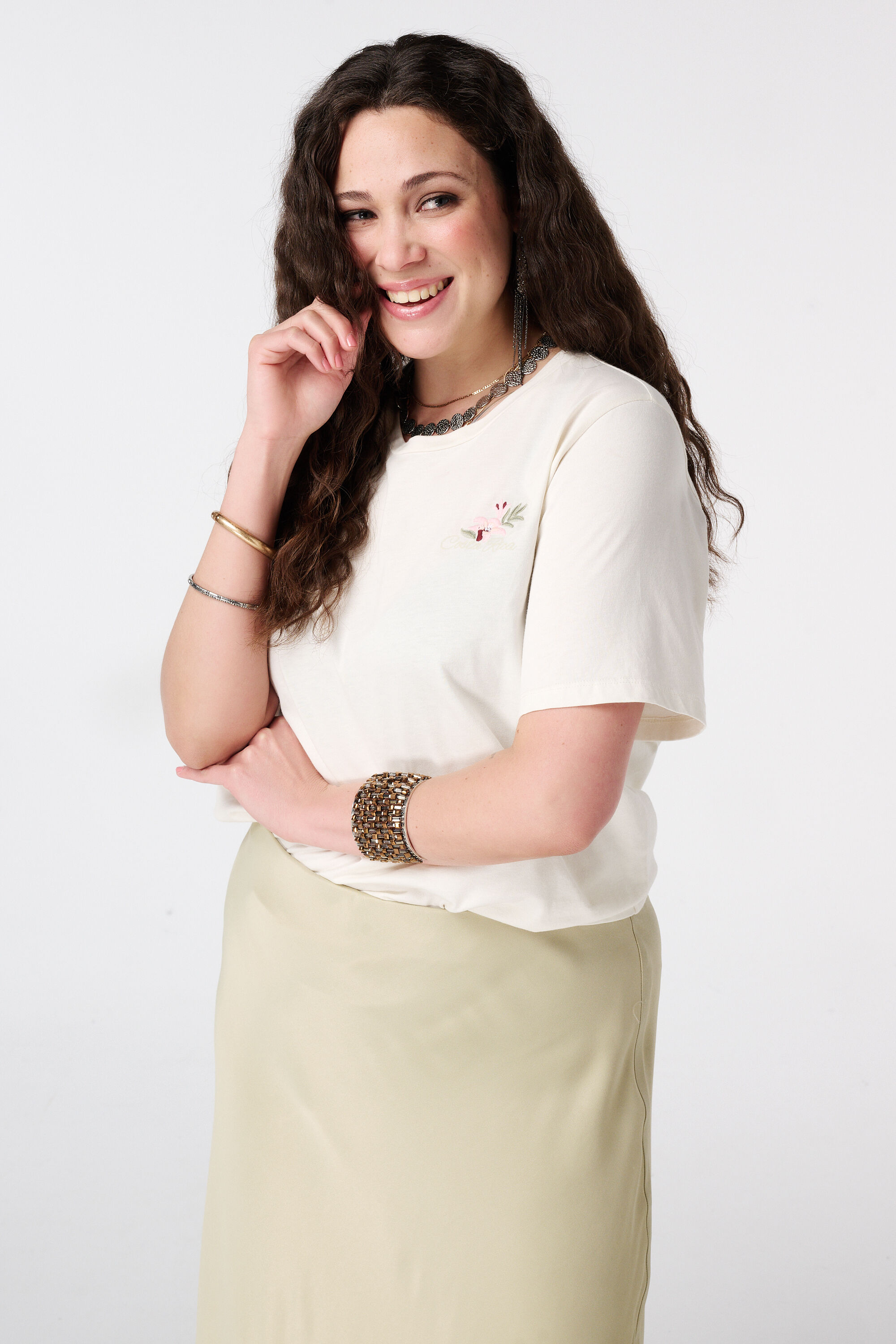 T-shirt avec imprim&eacute; au dos image number 3