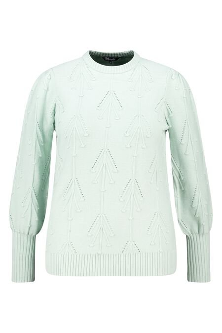 Pull avec imprimé brodé