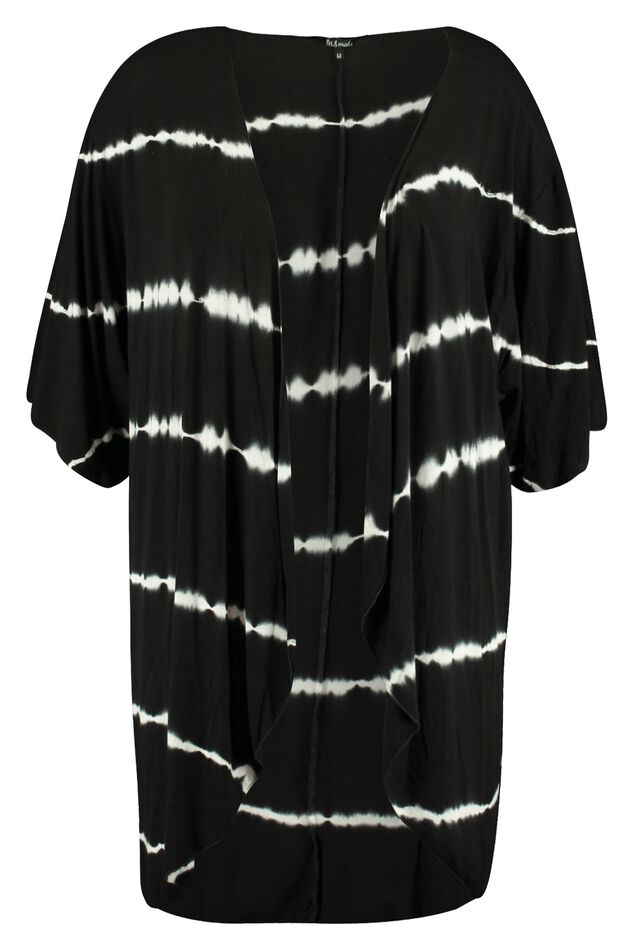 Vest met tie dye print image number 2