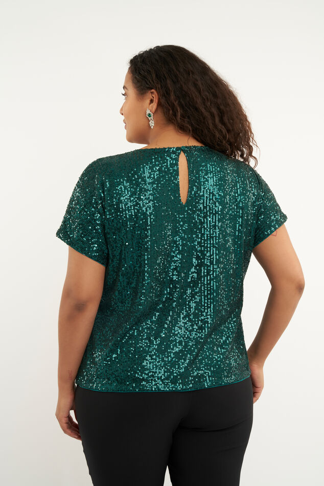 Top met pailletten  image number 3