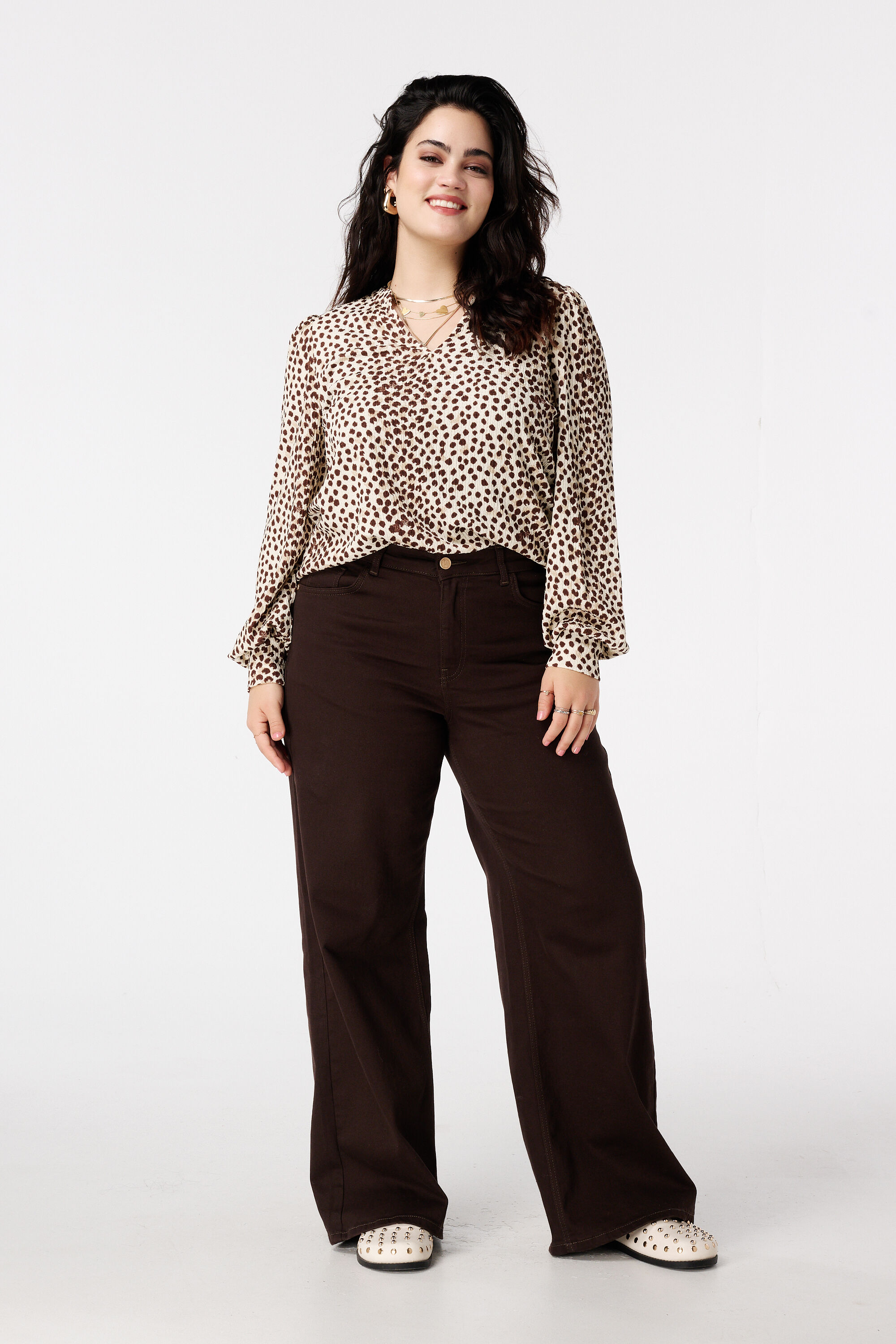 Top met sierlijke print  image number 5