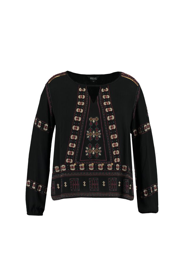 Chemisier à broderie   image number 1