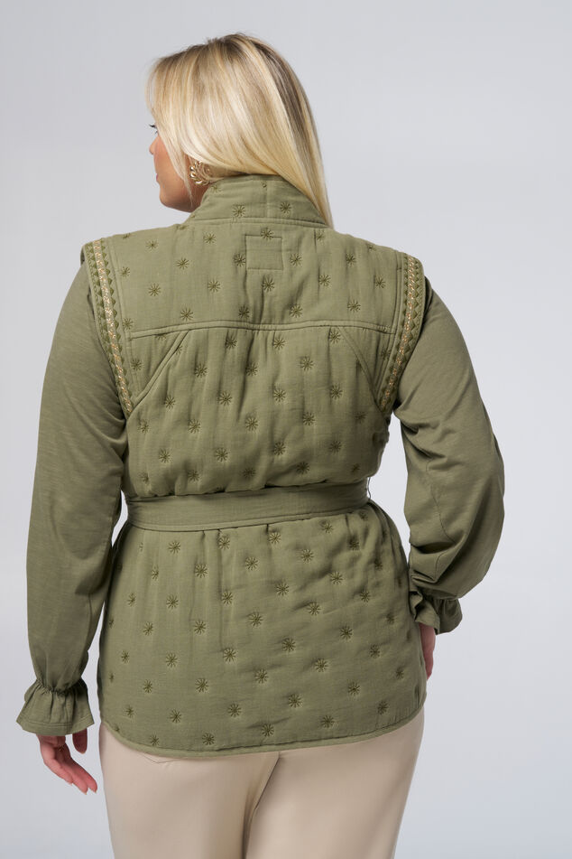 Gilet met gouden details image number 3