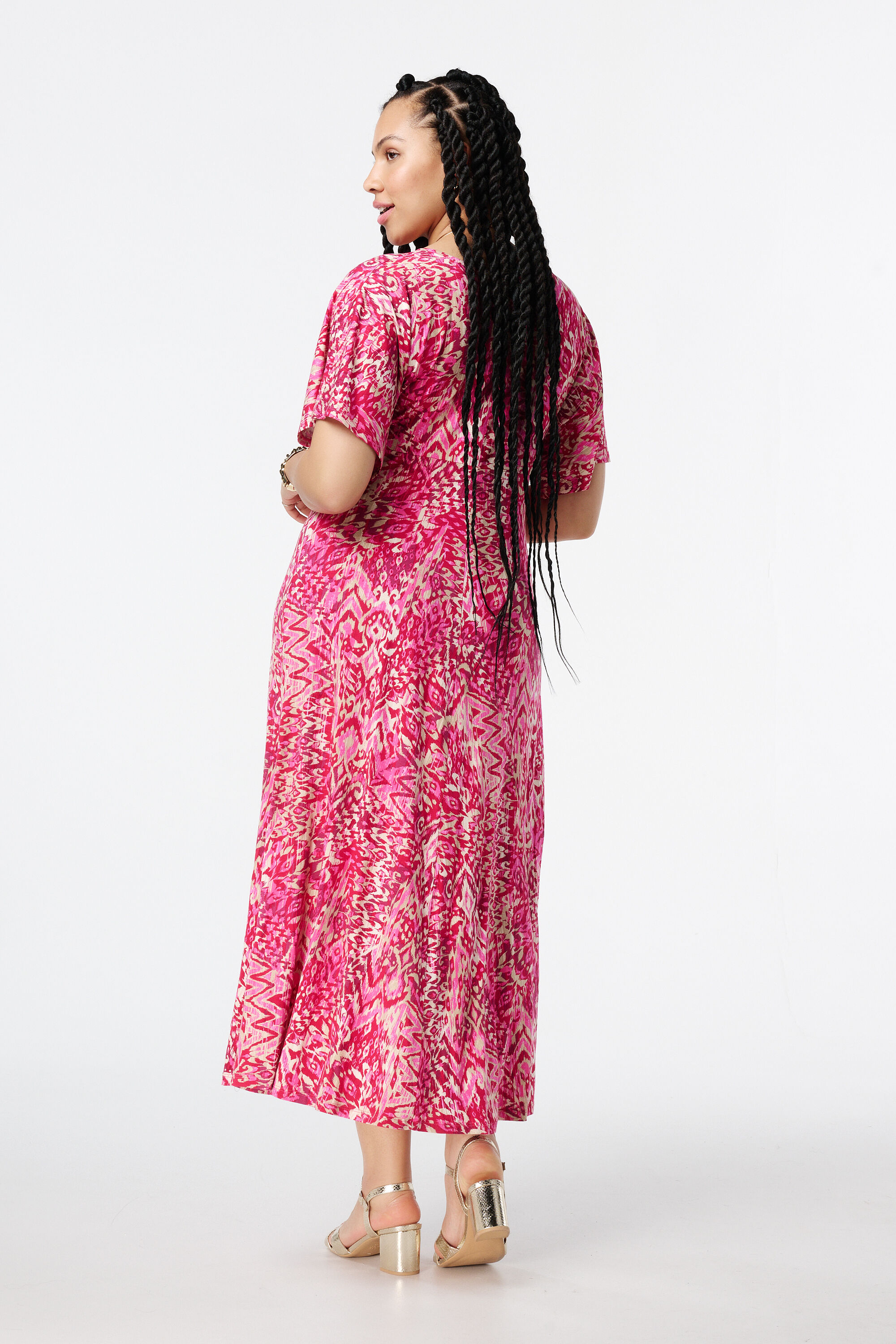 Jurk met twistdetail image number 3