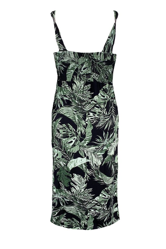 Robe à imprimé feuilleté image number 2