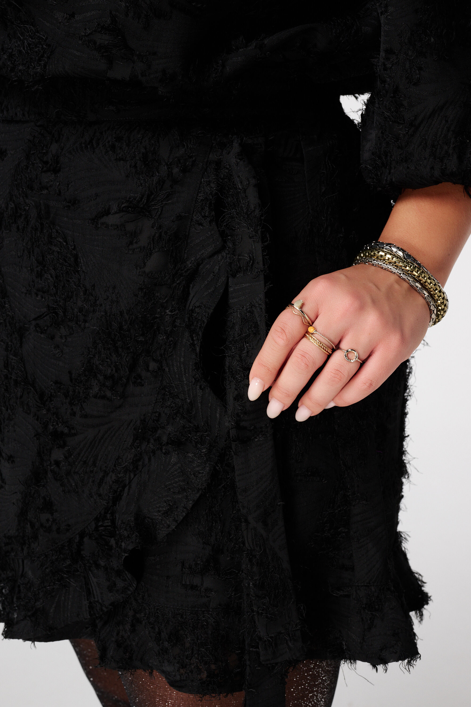 Skort met overslaglook image number 4