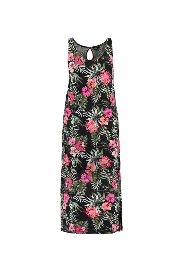 Maxi jurk met split image number 1