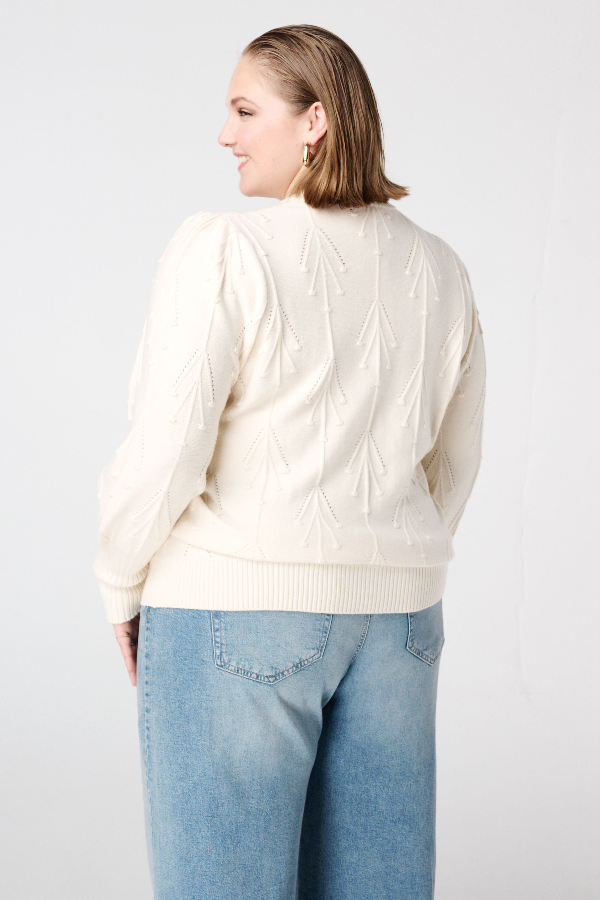 Pull en maille avec motif image number 3