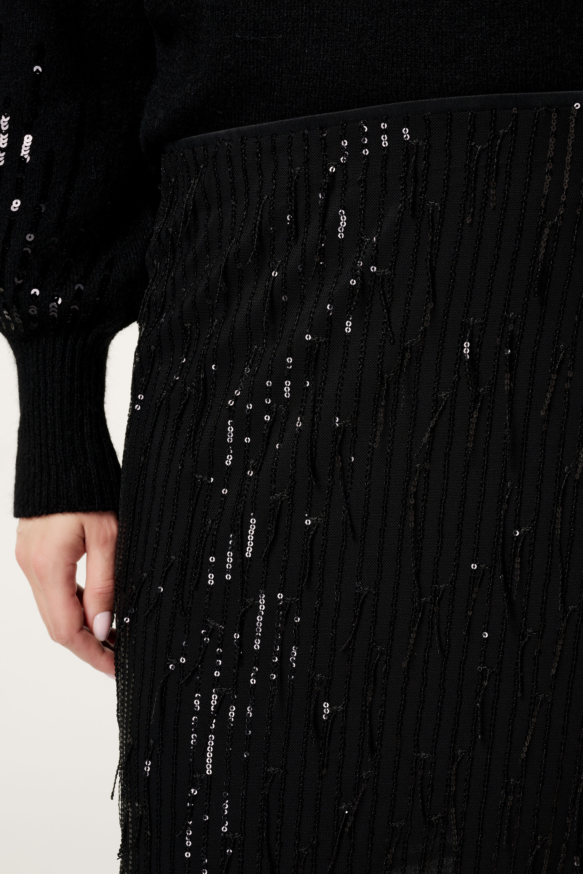 Jupe &agrave; paillettes image number 4