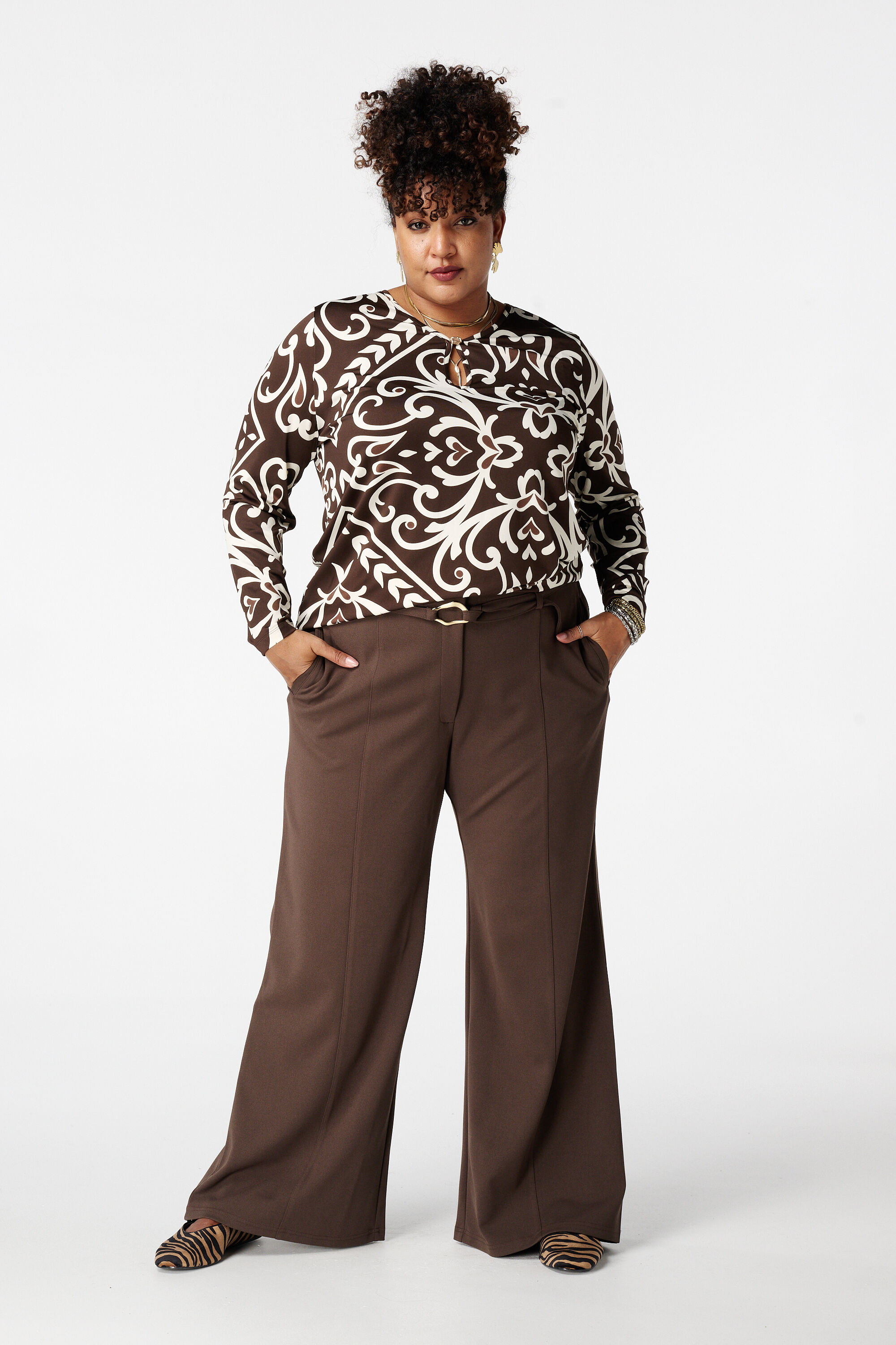 Top met print image number 5