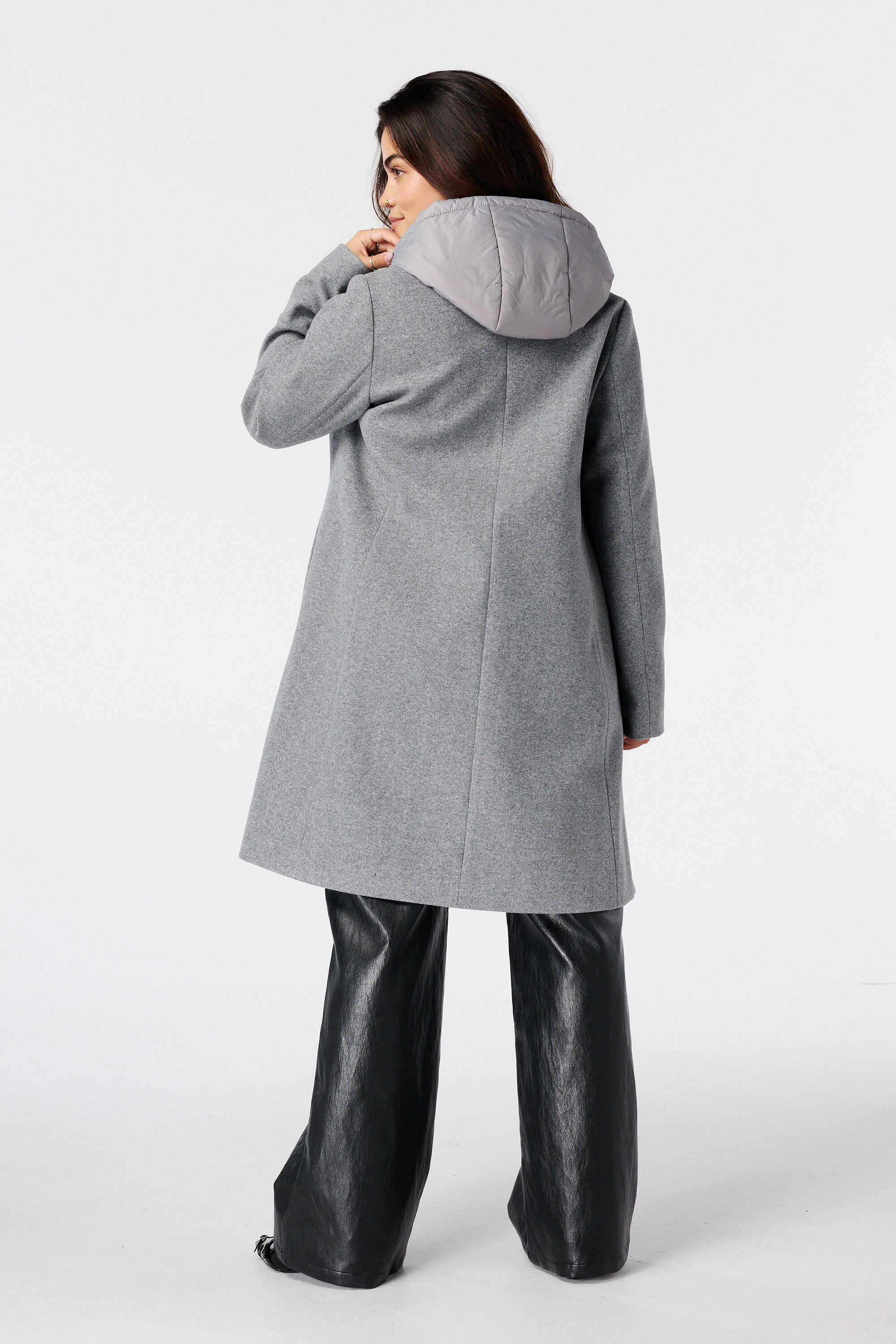 Manteau &agrave; capuche image number 3