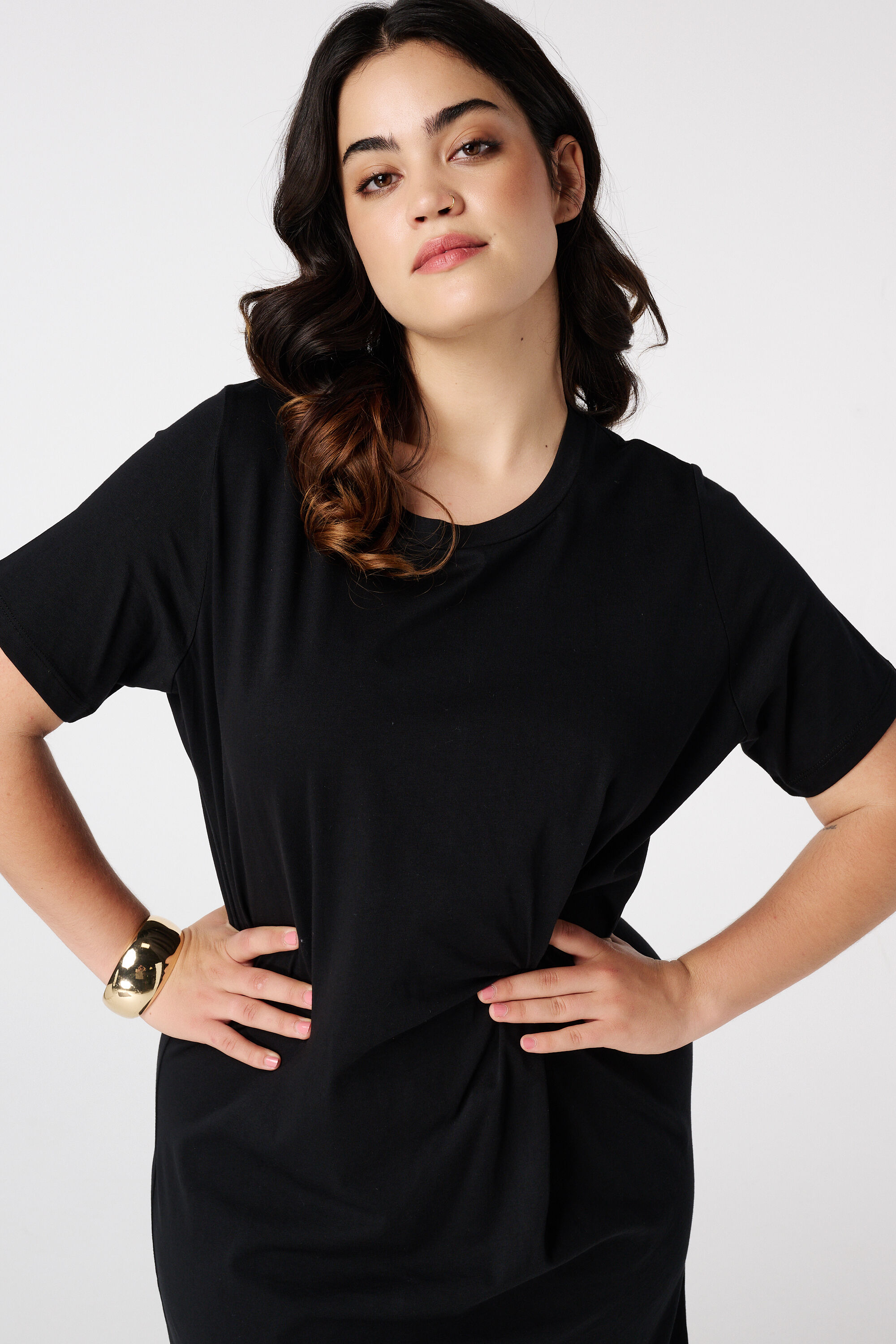 Jurk met twistdetail image number 4