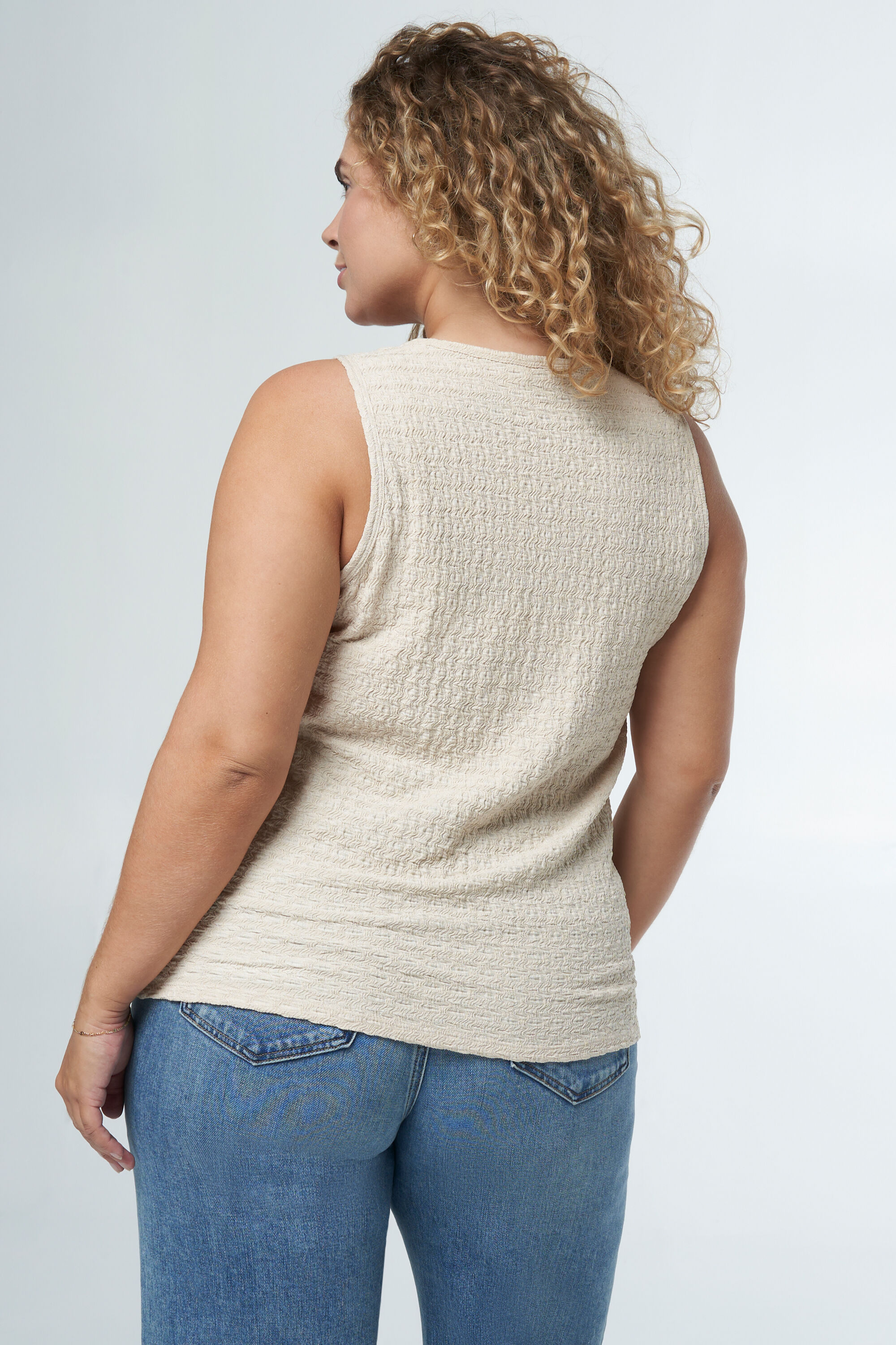 Tanktop met structuur image number 3