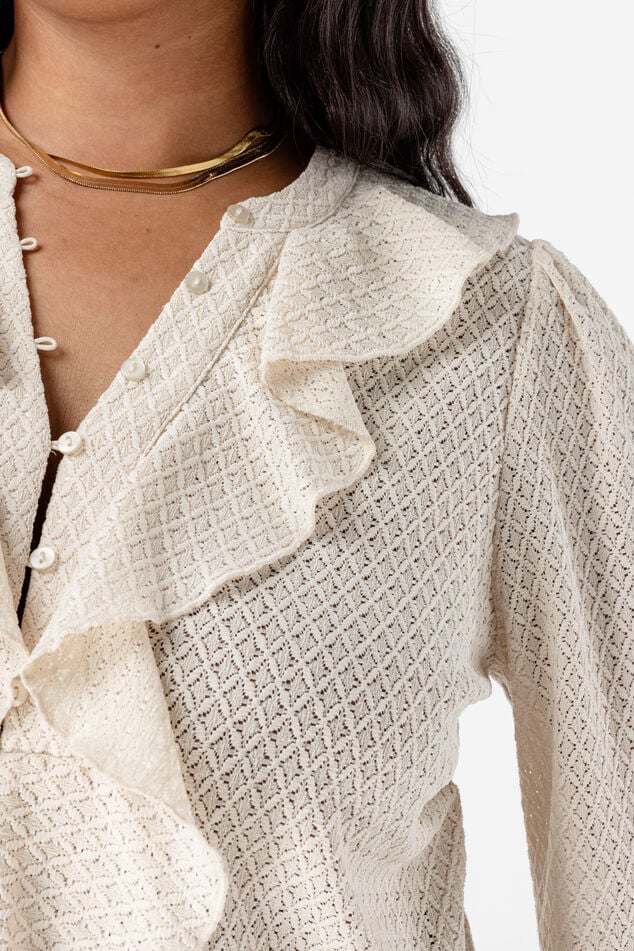 Blouse met ruches image number 4