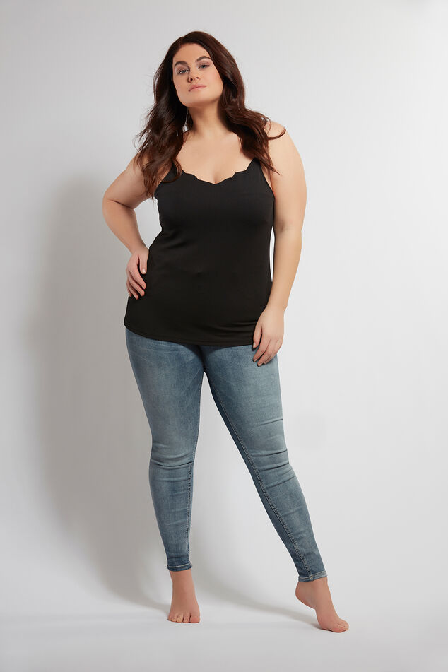 Top met spaghettibandjes image number 3