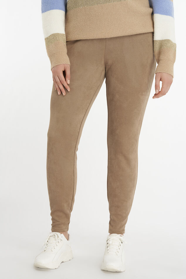 Legging en suédine  image number 4