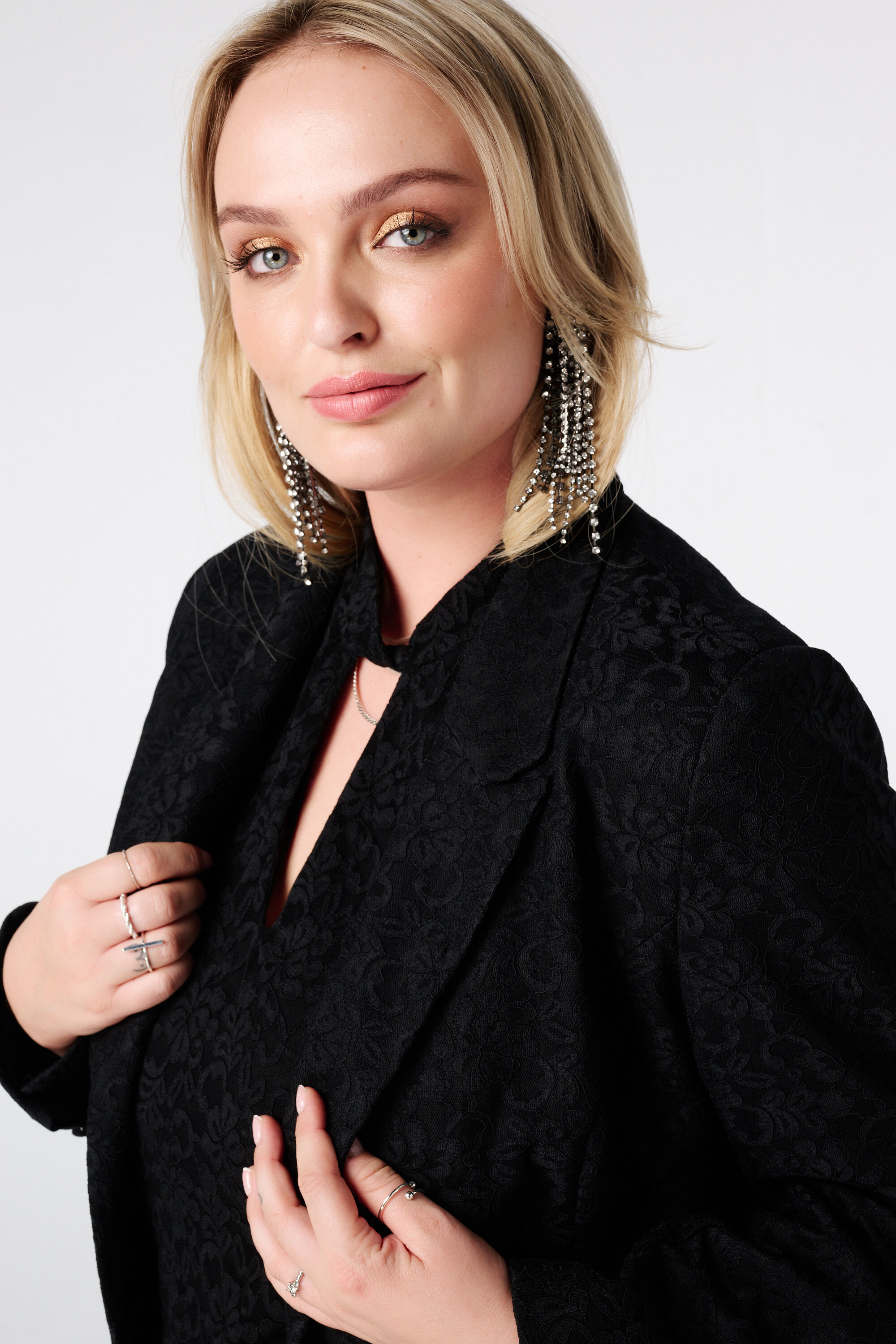 Getailleerde kanten blazer image number 4