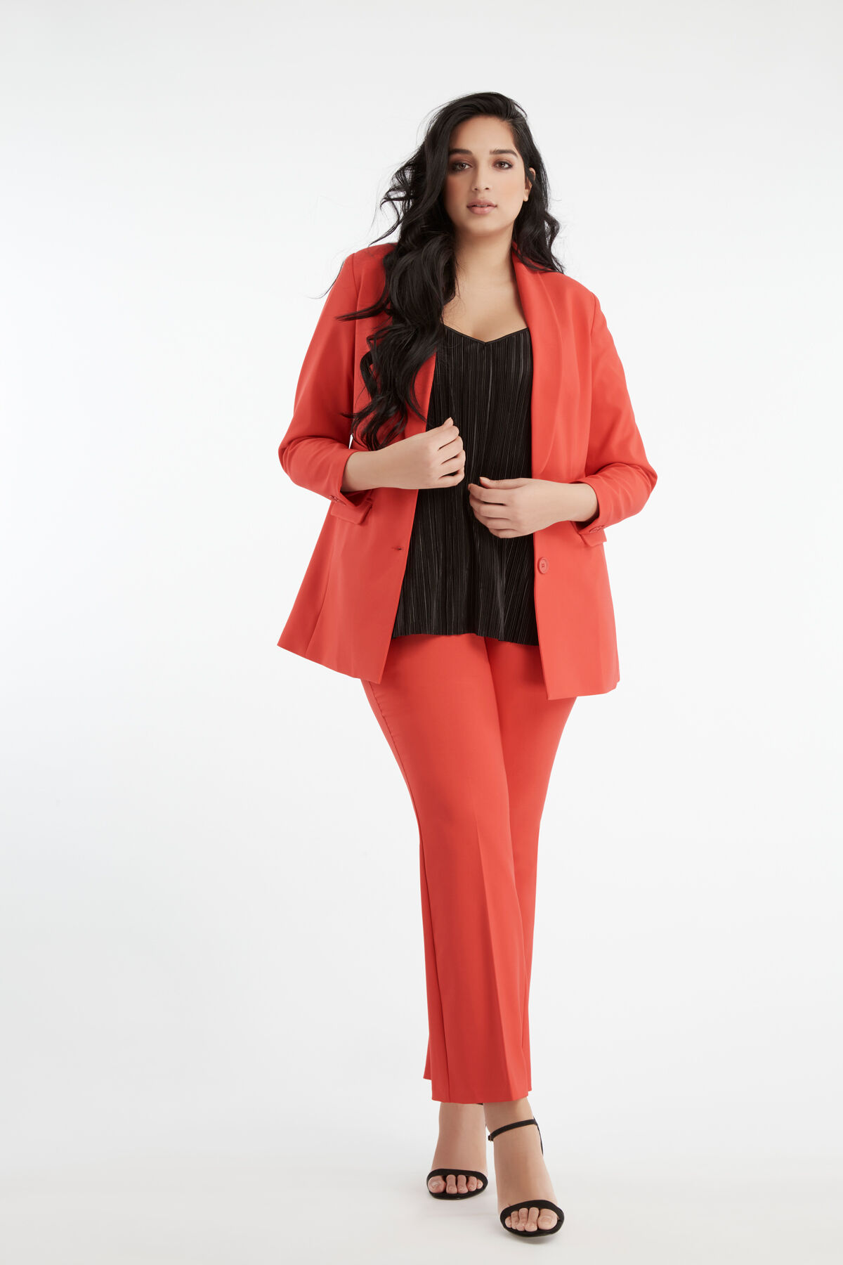 Lange blazer met Polygiene image number 3