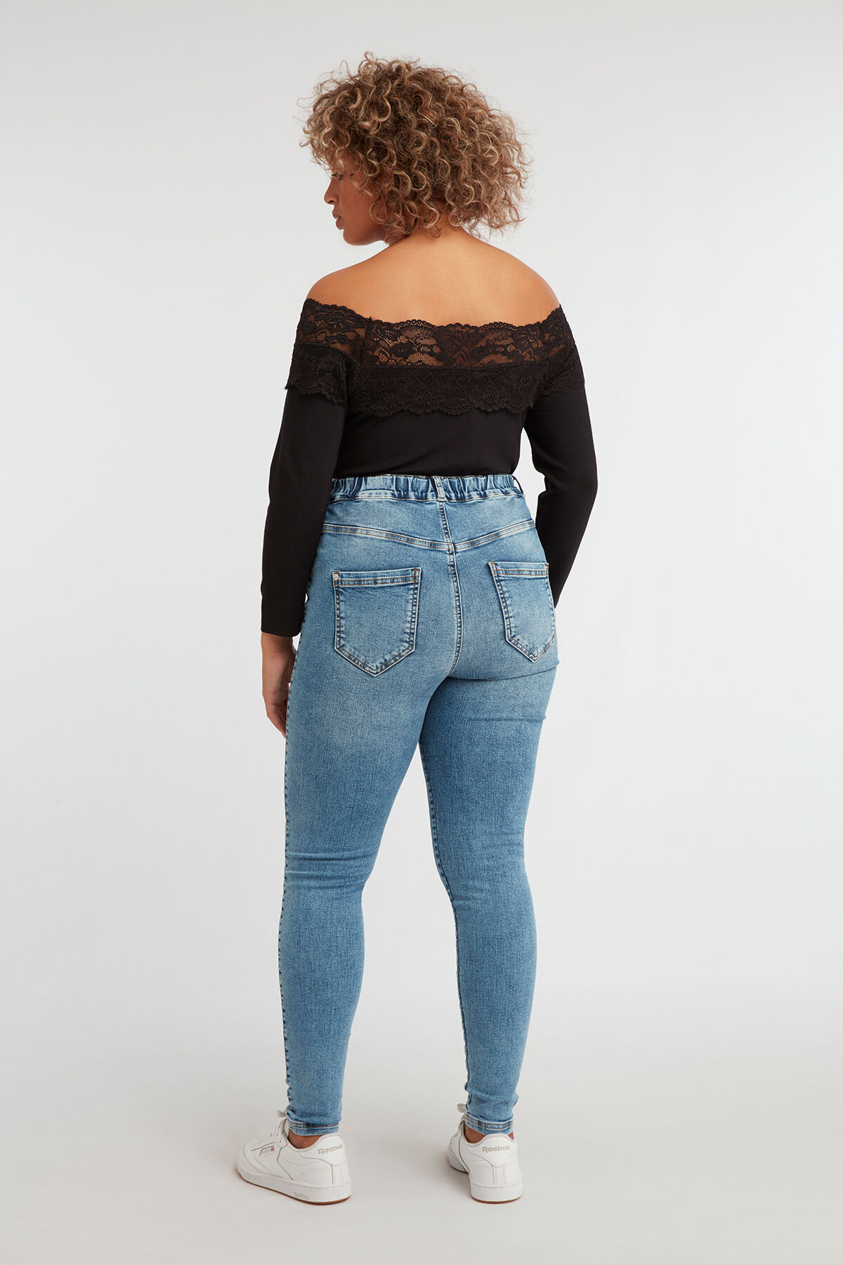 Slim fit tregging POPPY image number 4