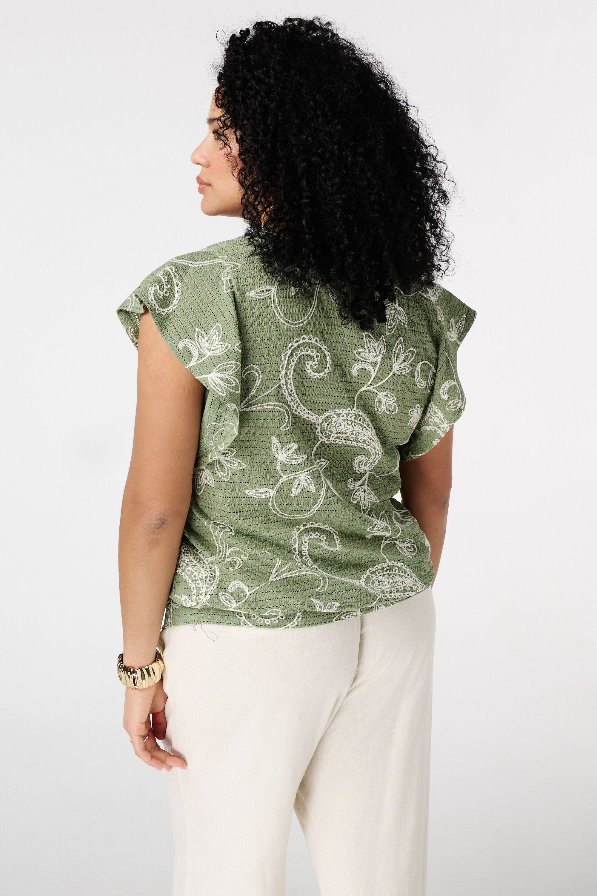 Top avec imprim&eacute; paisley image number 3