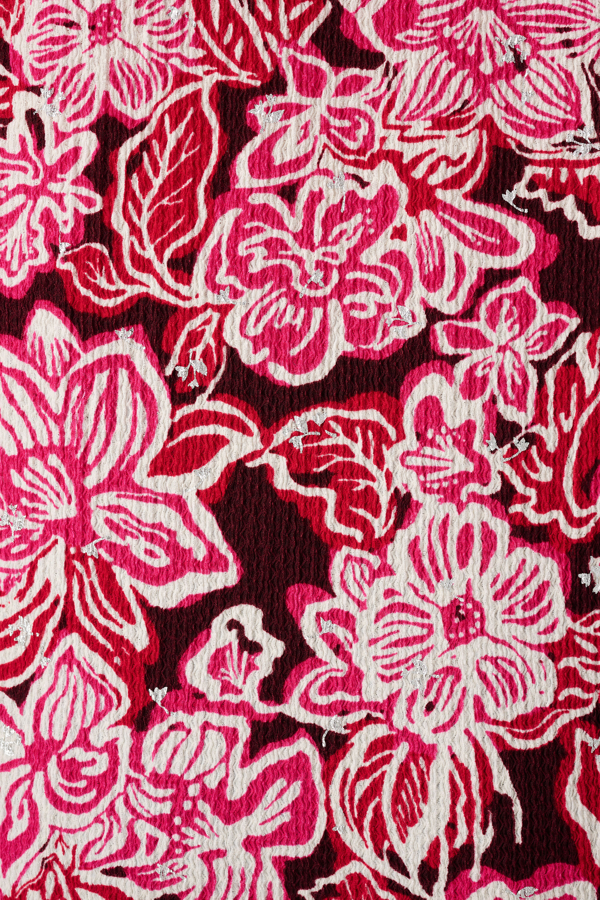 Top met print en stuctuur image number 6