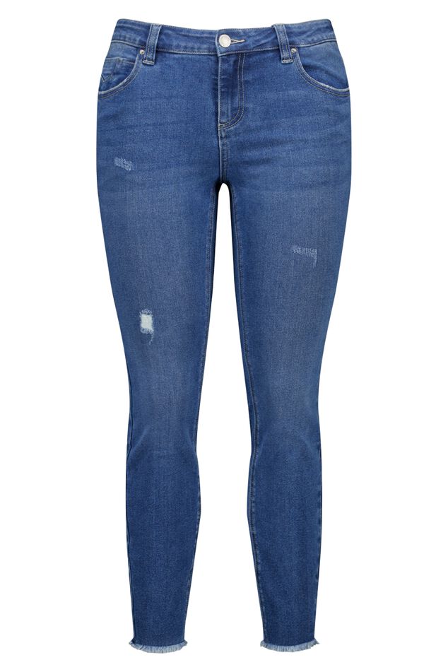 Cropped skinny jeans  image 1