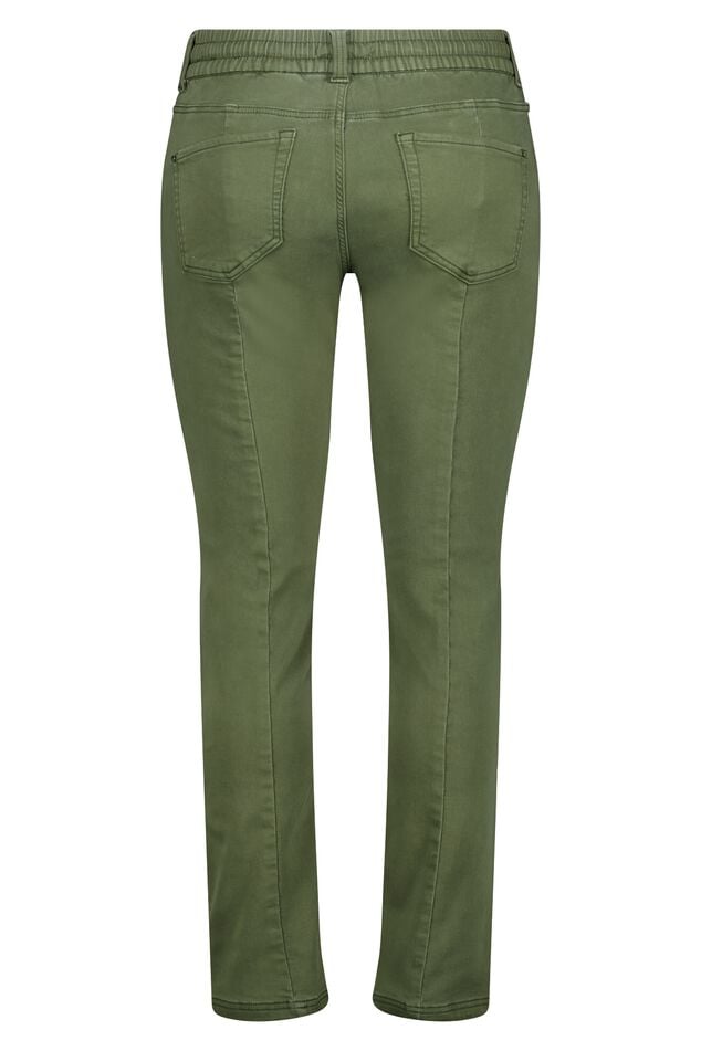 Denim jogger broek image number 2