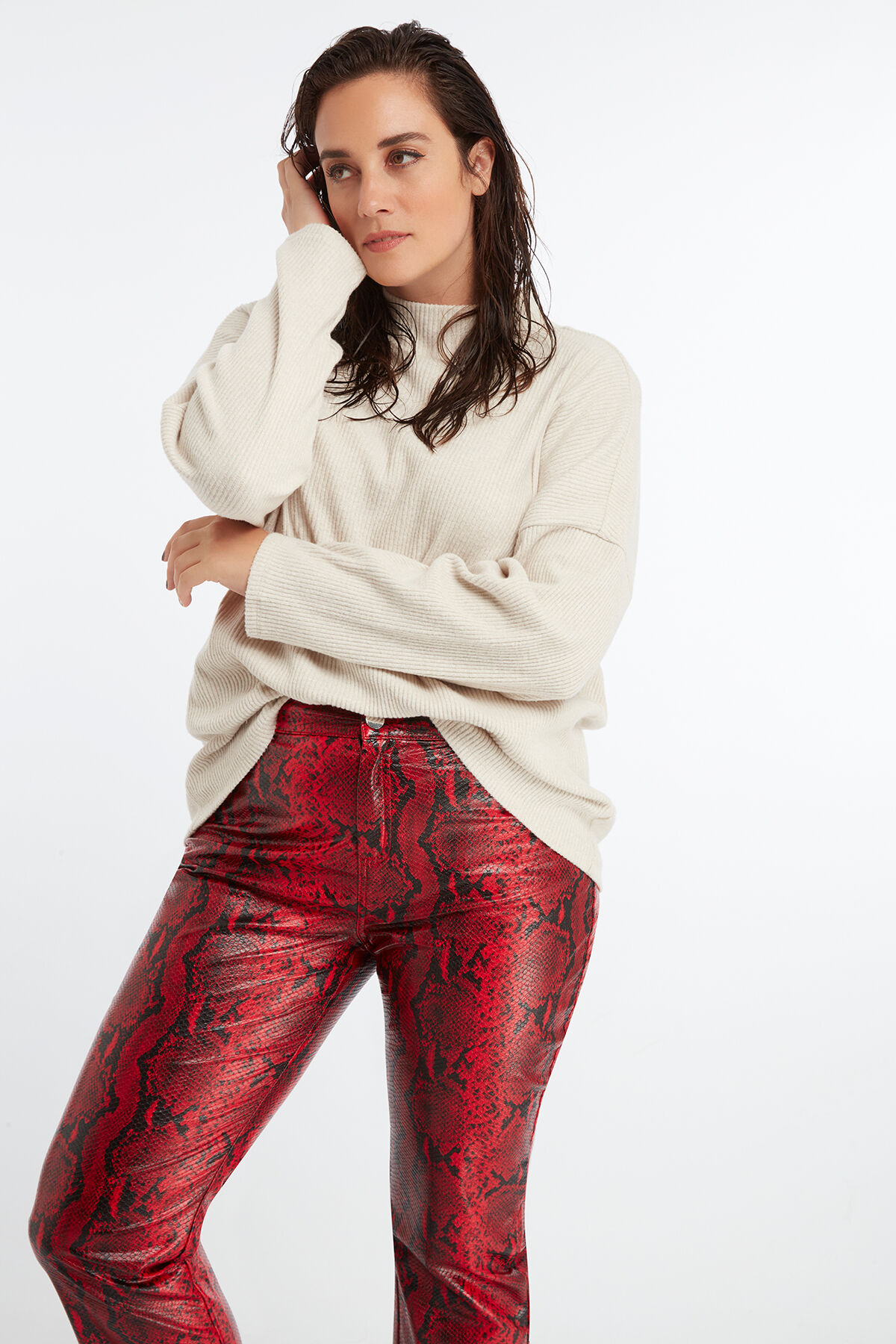 Trui met col image number 6