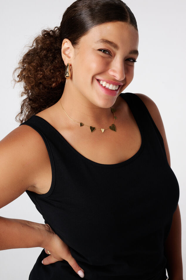 Lot de 2 maillots de corps extra longs en coton image number 2