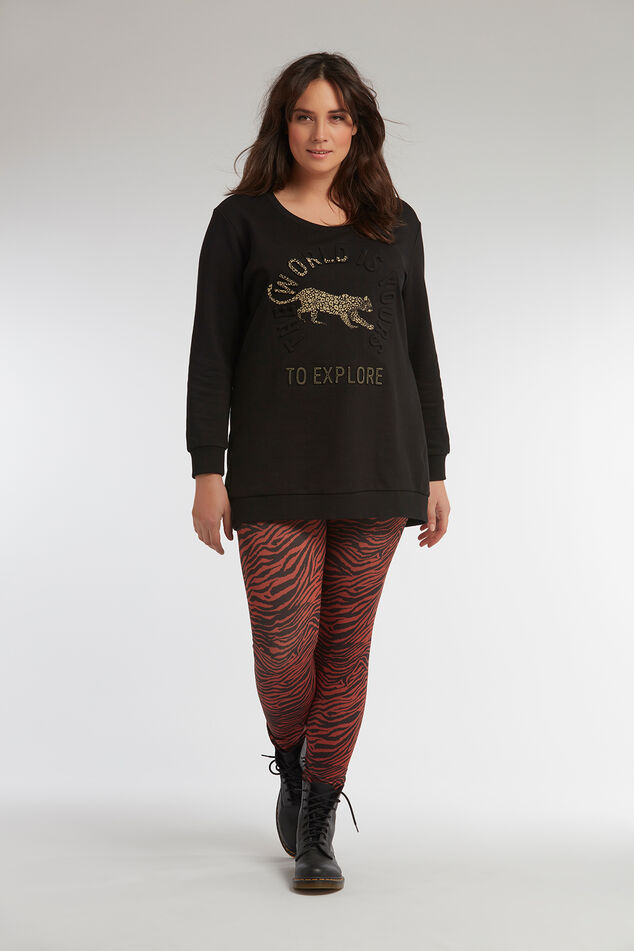 Legging met dierenprint image number 0