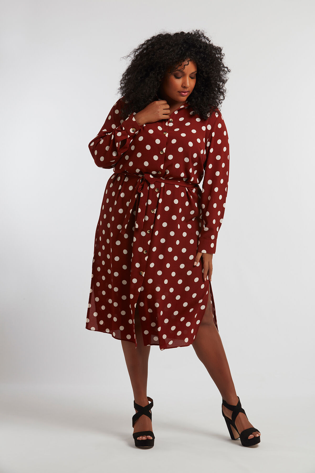 Blousejurk met stippen image number 6