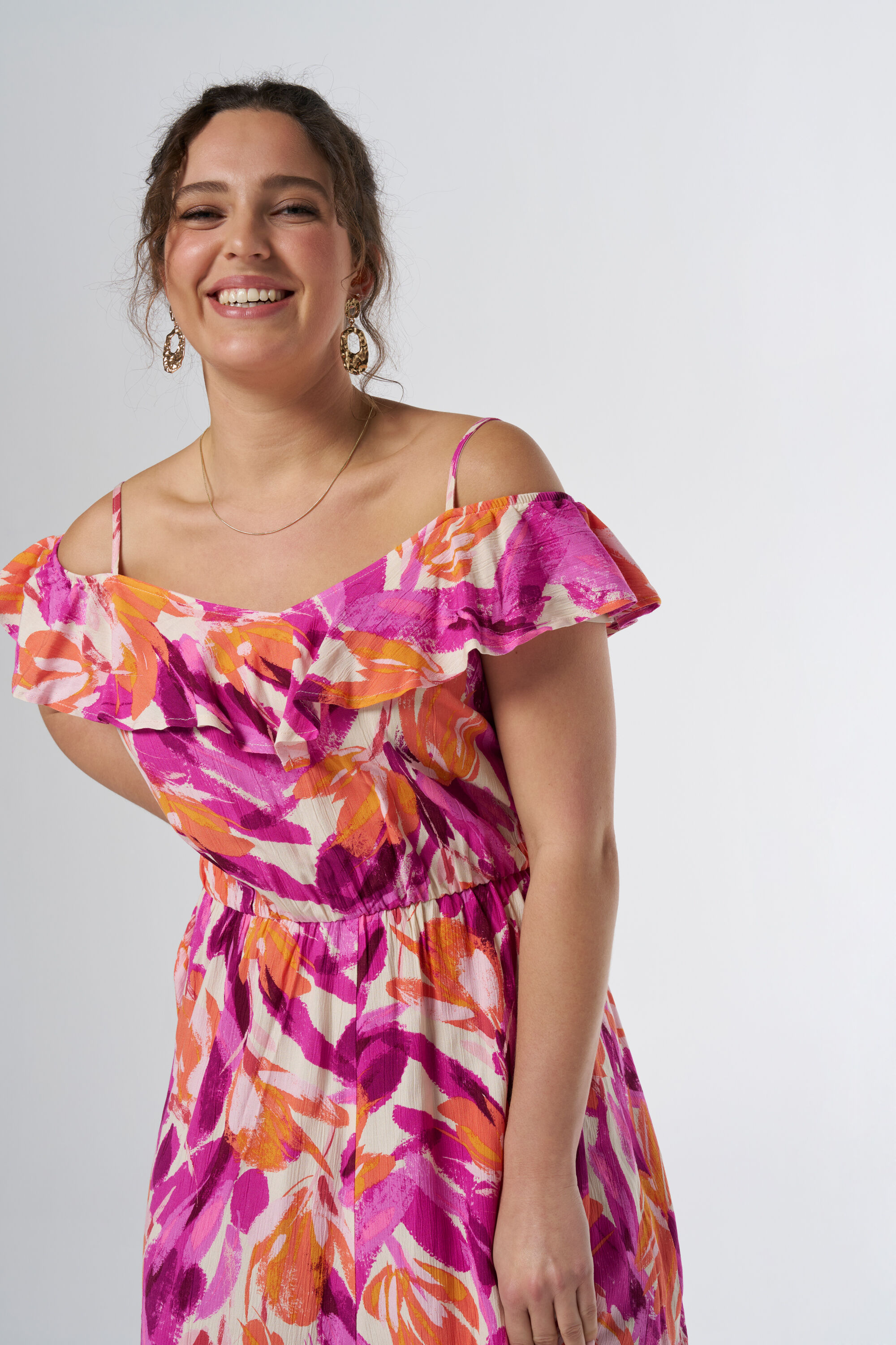 Jurk met print image number 5