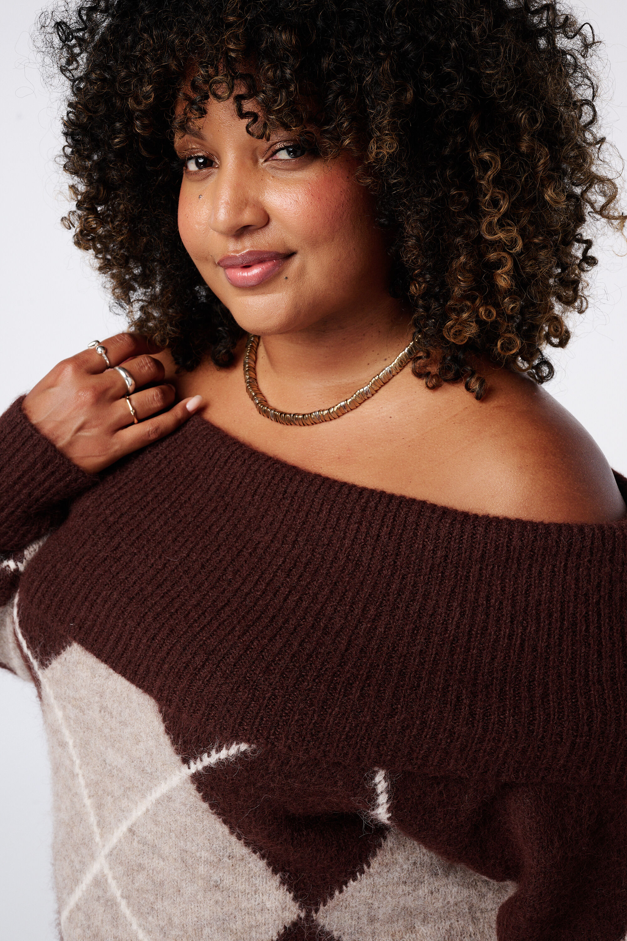 Off shoulder trui image number 4