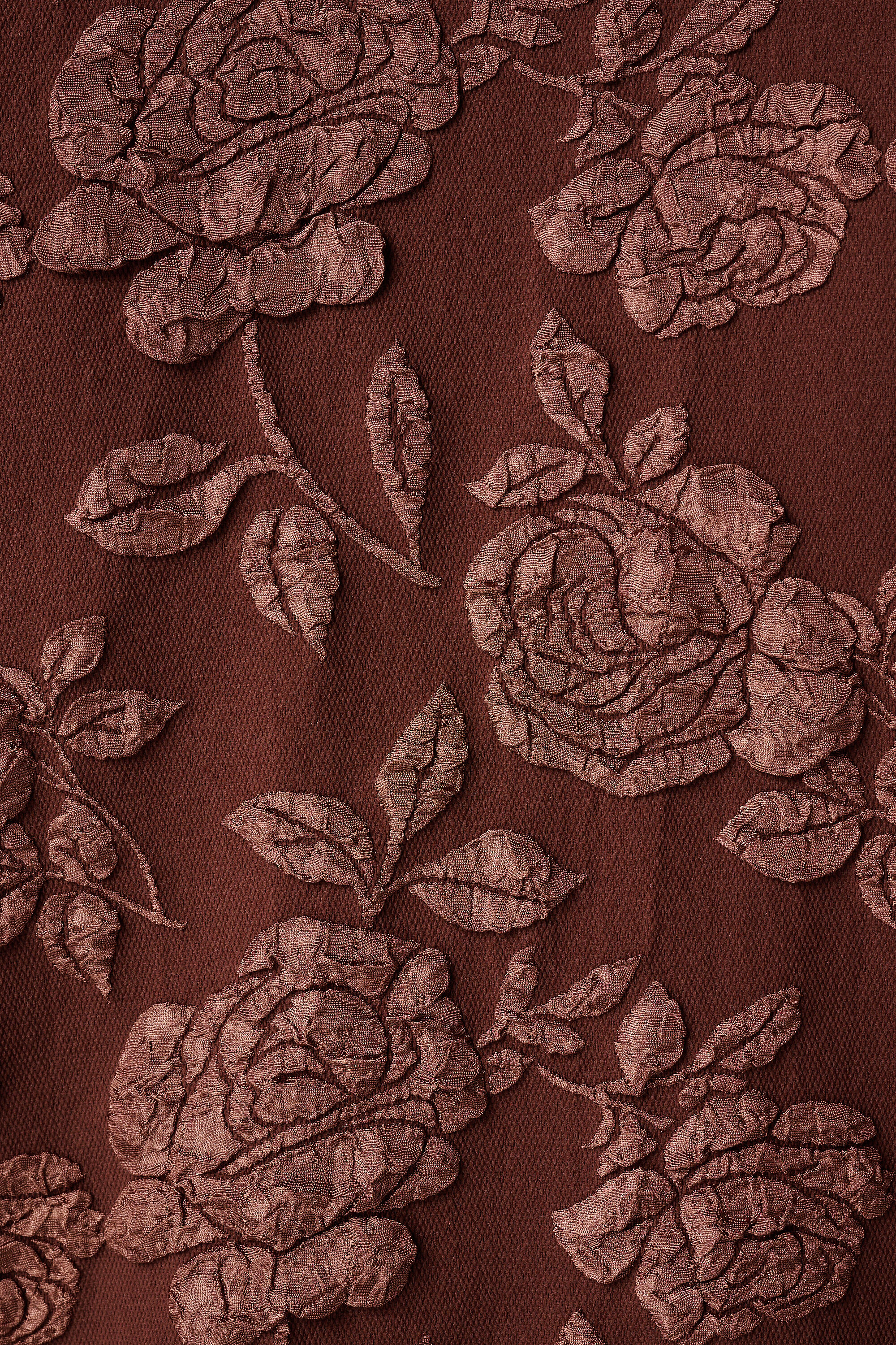 Bomber met 3D bloemen print image number 6