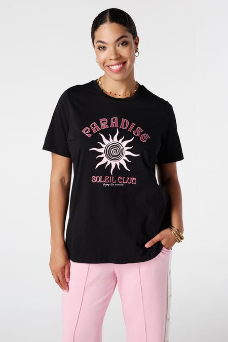 T-shirt met print T-shirt met print
