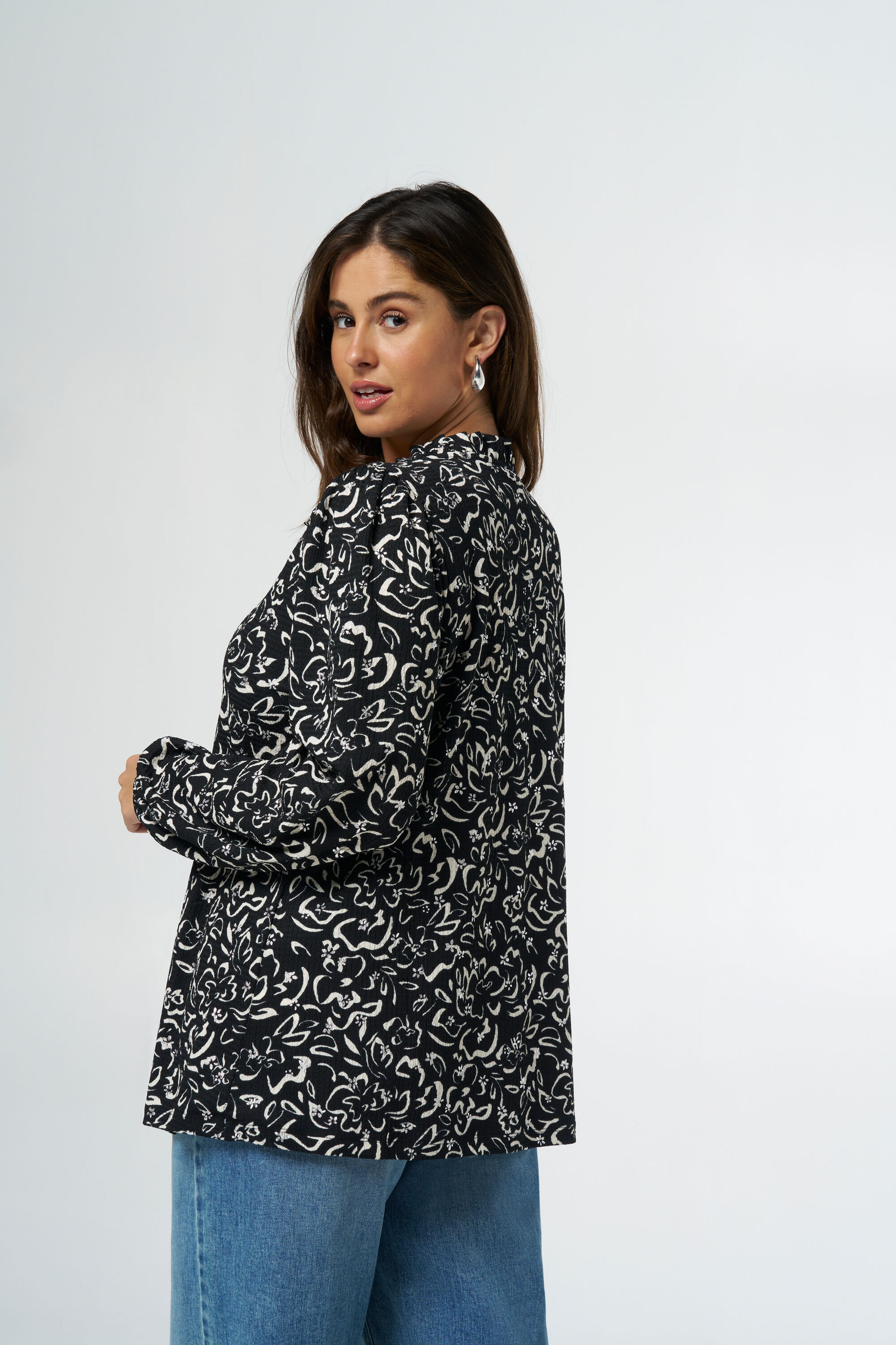 Top met print image number 6