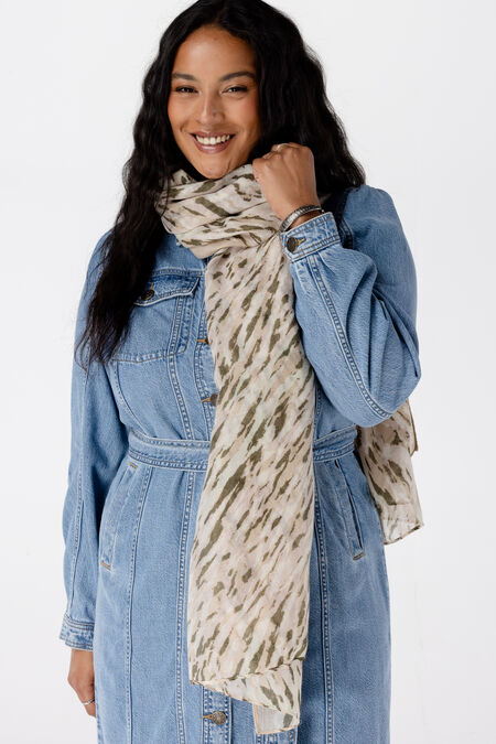 Sjaal met print Sjaal met print