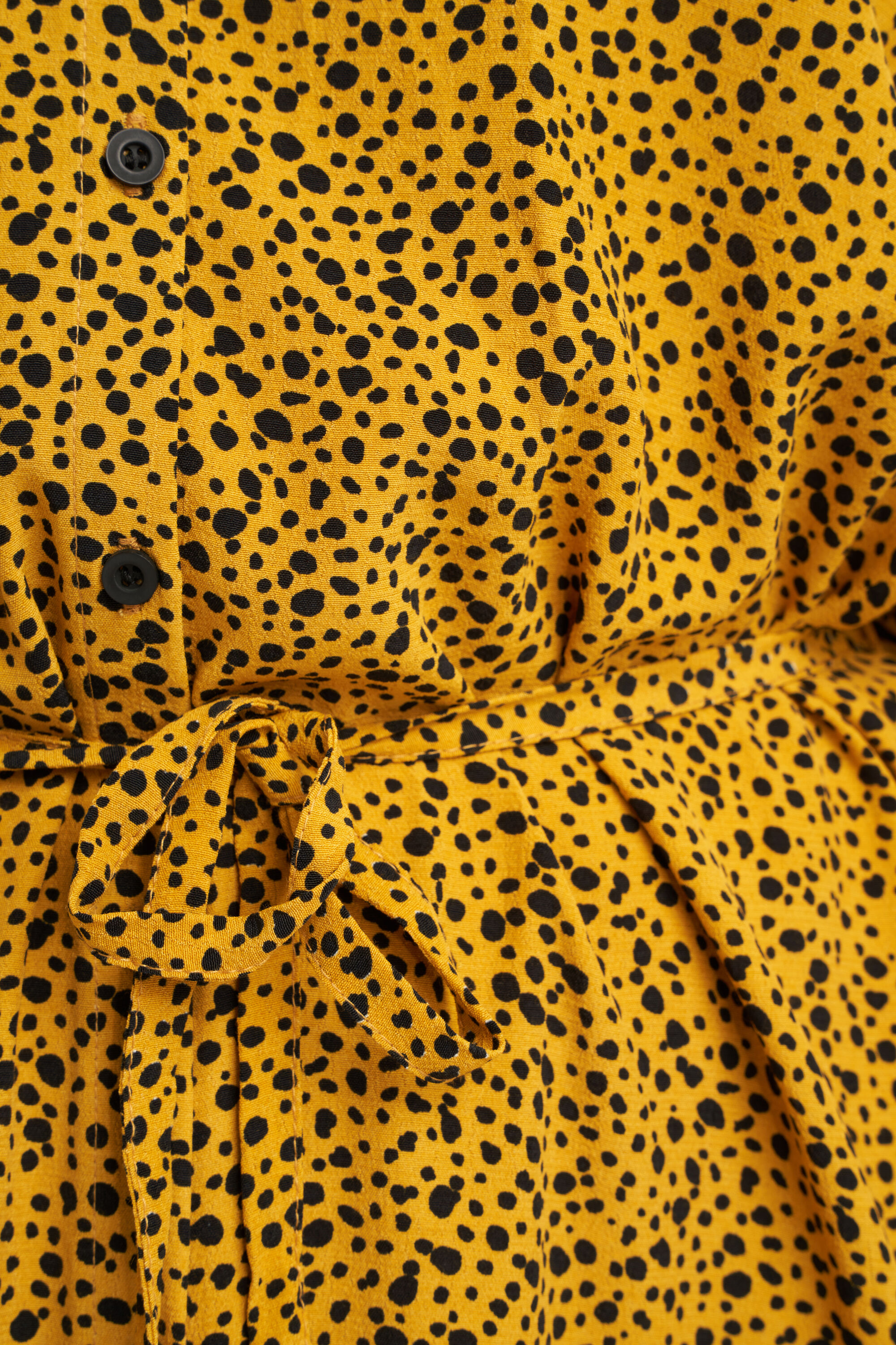 Robe longue avec ceinture &agrave; nouer image number 5