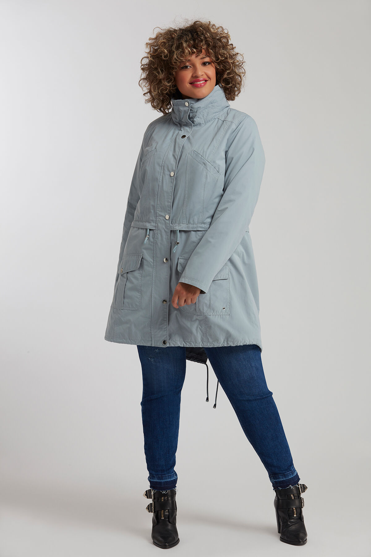 Parka avec d&eacute;tails brillants image number 4