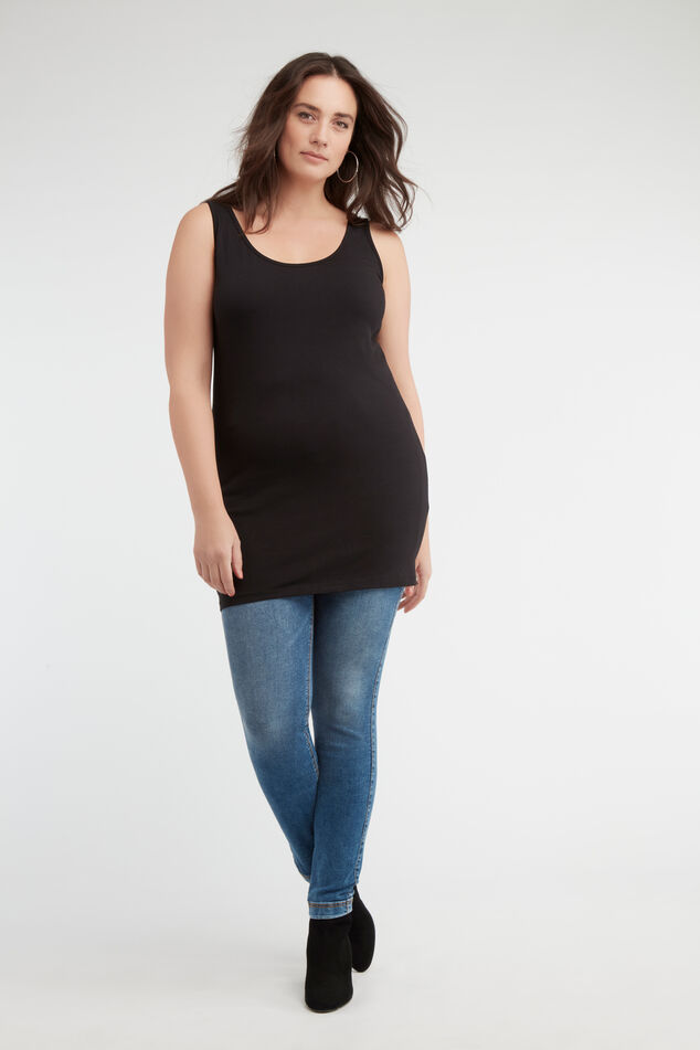 Lot de deux hauts en coton extra longs image number 3