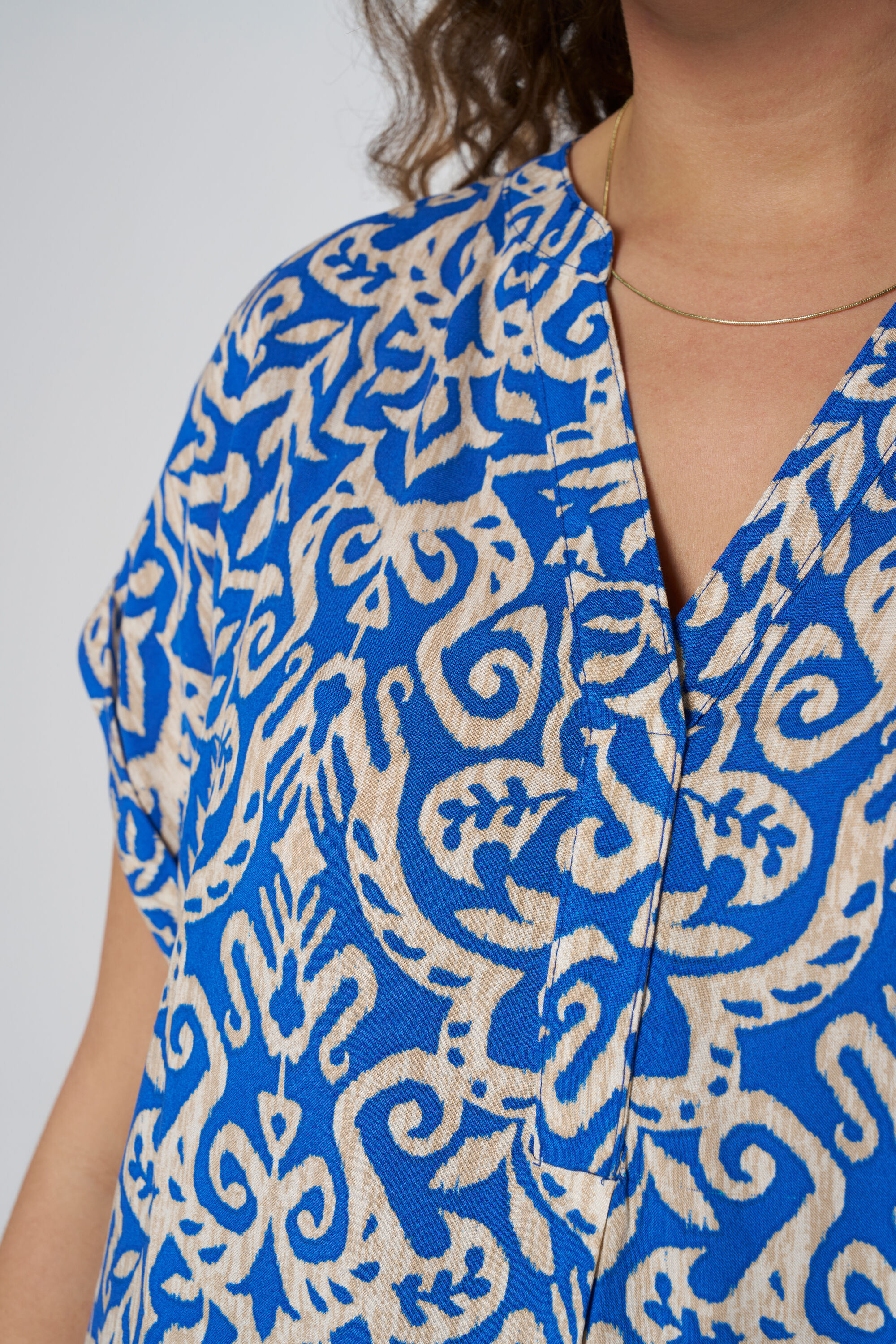 Robe ample &agrave; imprim&eacute; image number 4